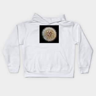 Twinkling Dandelion Clock(2) Kids Hoodie